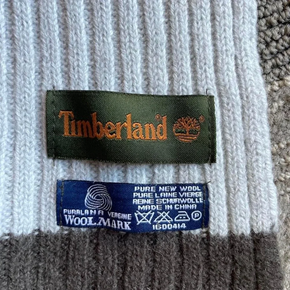 Timberland‎ multicoloured wool scarf